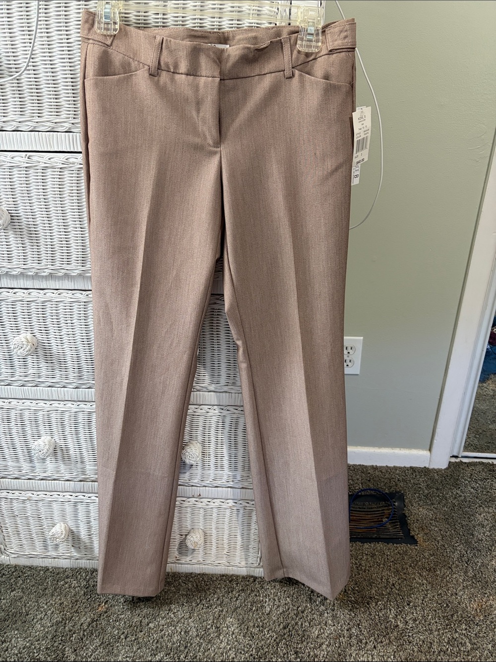 Women’s Dress Pants in Taupe